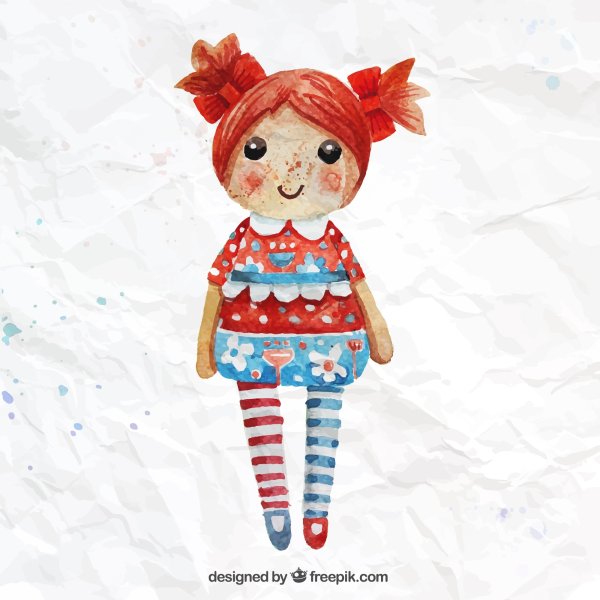 Акварельные куклы