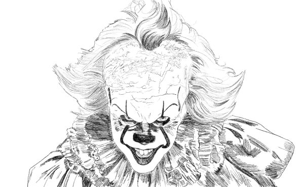 Pennywise Art полный рост