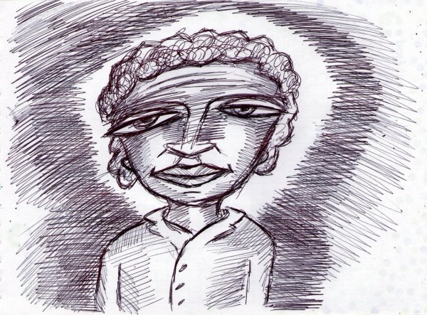 Настоящего человека рисунок