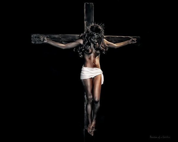 Парень Распятый на кресте