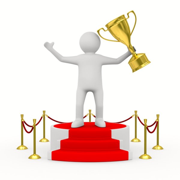 Человечек на пьедестале