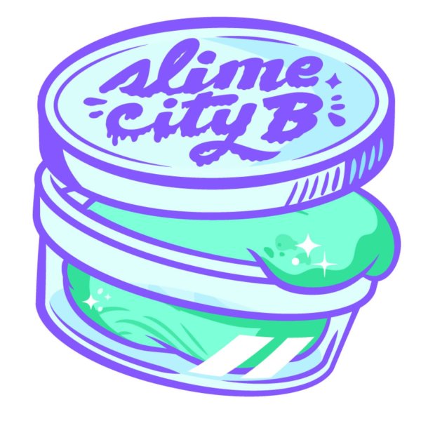 Нарисовать СЛАЙМ В баночке