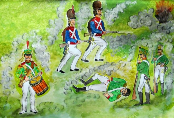 Война Бородино для детей