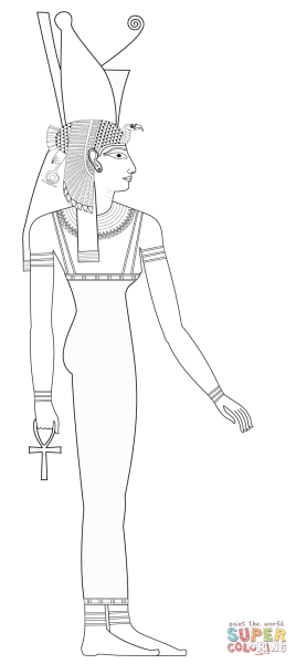Боги древнего Египта раскраска нут