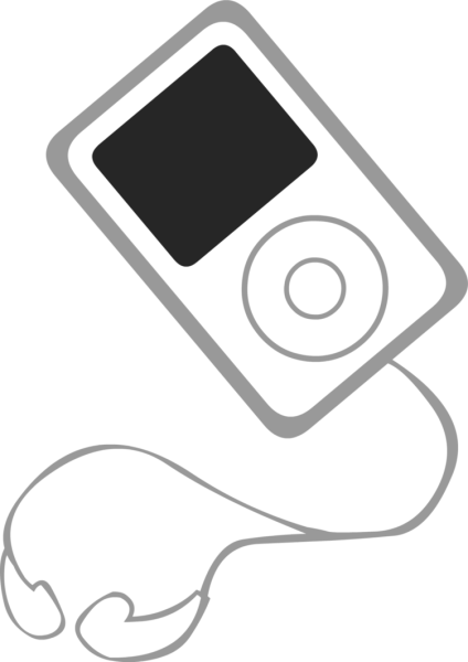 Плеер нарисованный