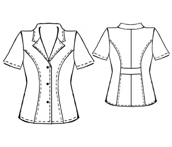 Моделирование жакета женского