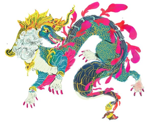 Китайский дракон Райя