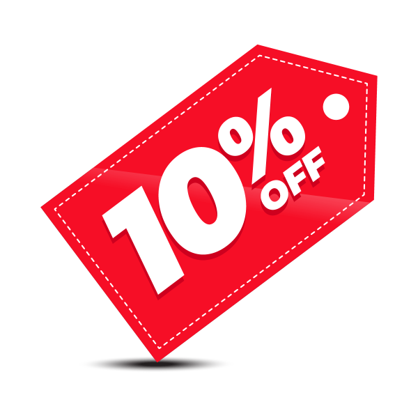 Скидочный купон вектор