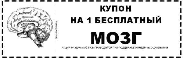 Сертификат на один бесплатный мозг