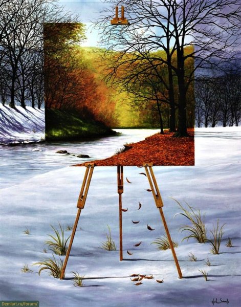 Нил Саймон художник