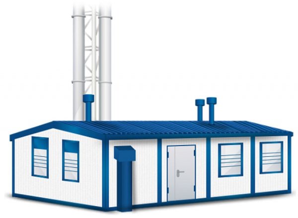 Завод на прозрачном фоне