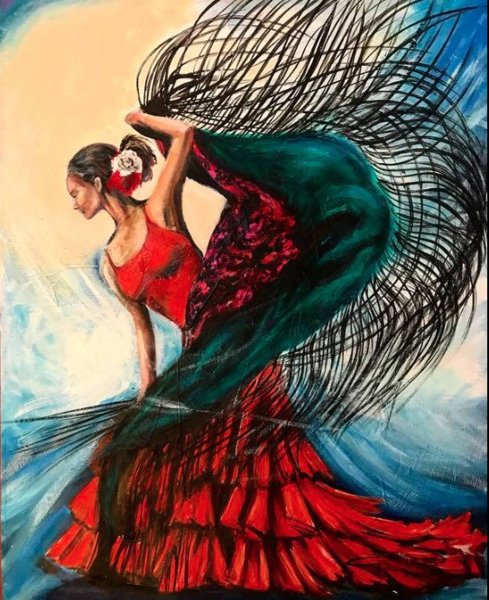 Танцоры фламенко Испания