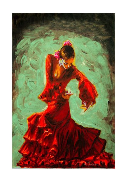 Картина испанка Третьяковская галерея