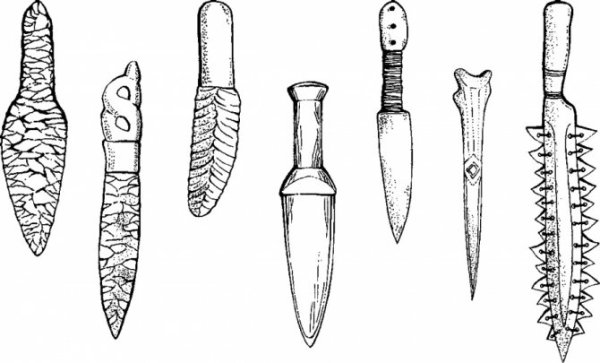 Оружие древнего мира каменный век
