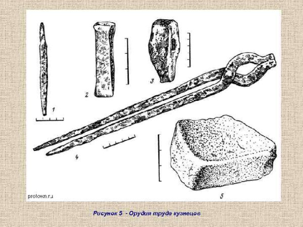 Каменные орудия труда в древнем Египте