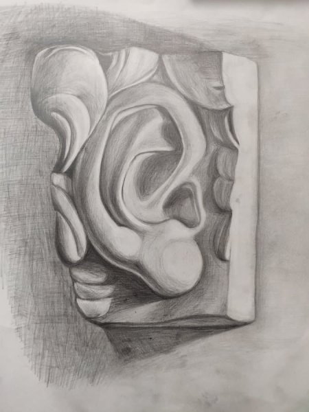 Построение уха Давида