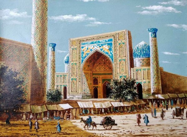 Верещагин медресе Регистан