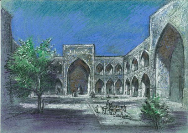 Бухара Регистан медресе