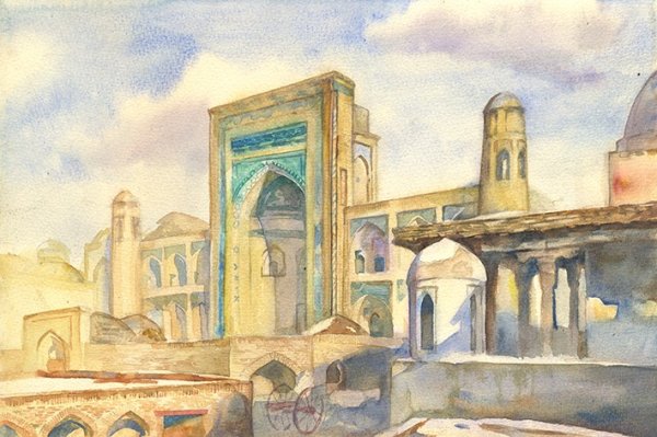 Самарканд Регистан Верещагин