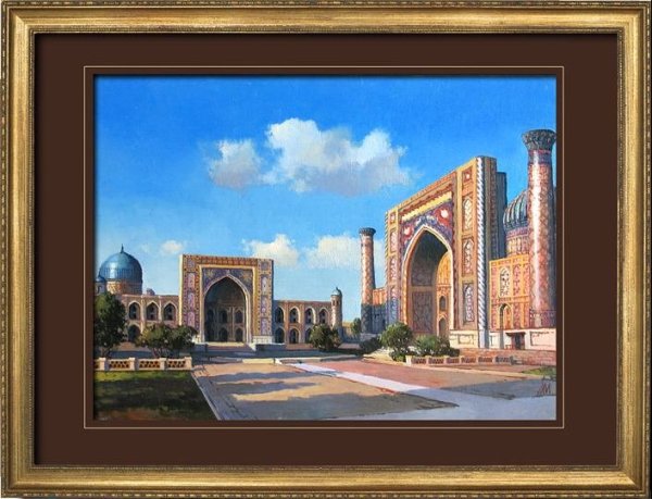 Регистан Самарканд Узбекистан