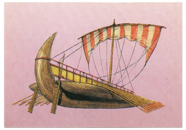 Ян Финикийский корабль