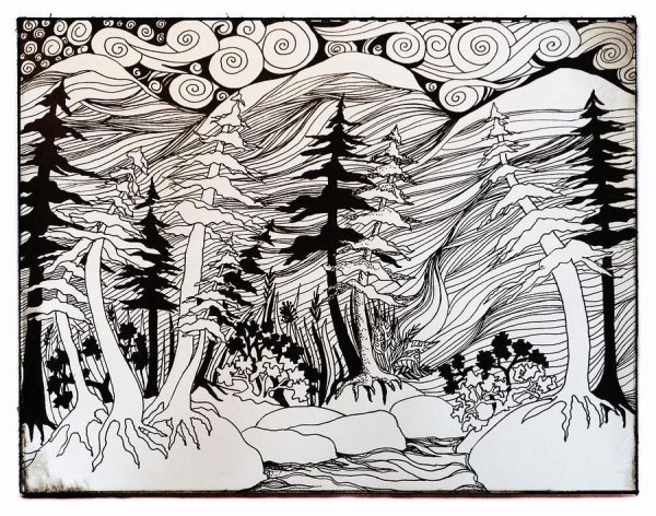 Шишкин Иван Иванович зарисовки