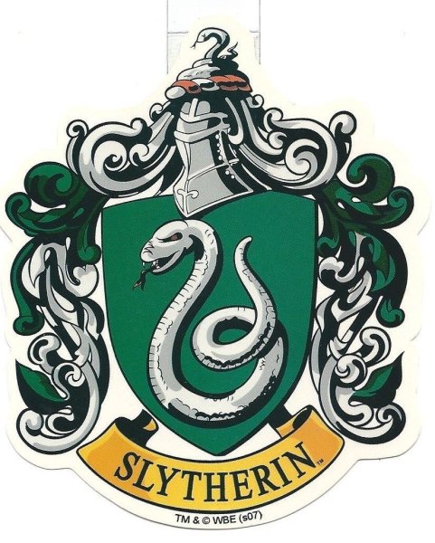 Стикеры Гарри Поттер Слизерин