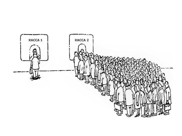 Изображение очереди