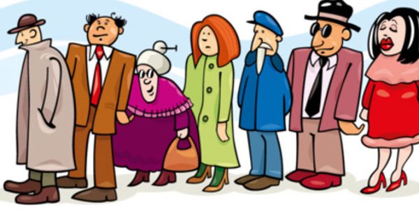 Очередь человечки