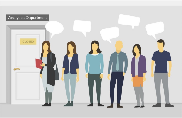 Люди в очереди рисунок