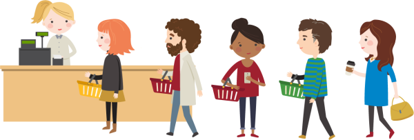 Очередь иллюстрация