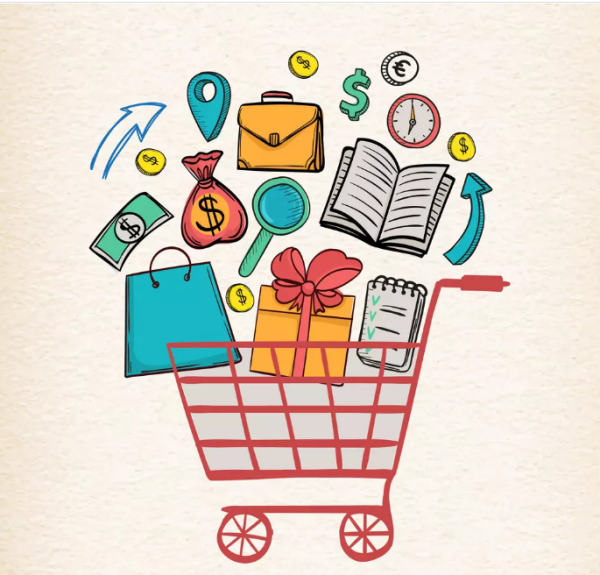 Товары иллюстрация