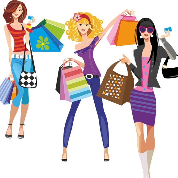 Модные векторные иллюстрации