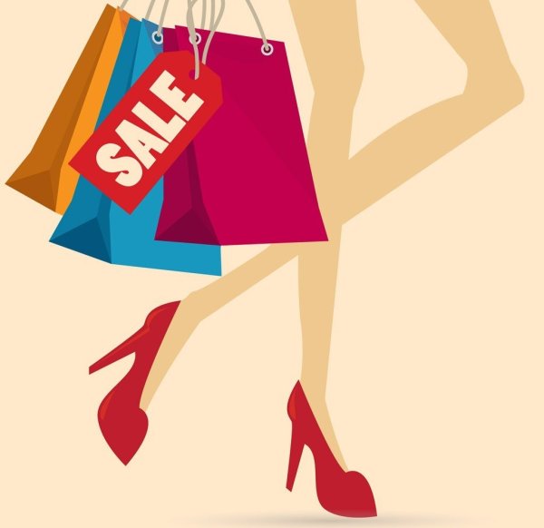 Магазин одежды иллюстрация