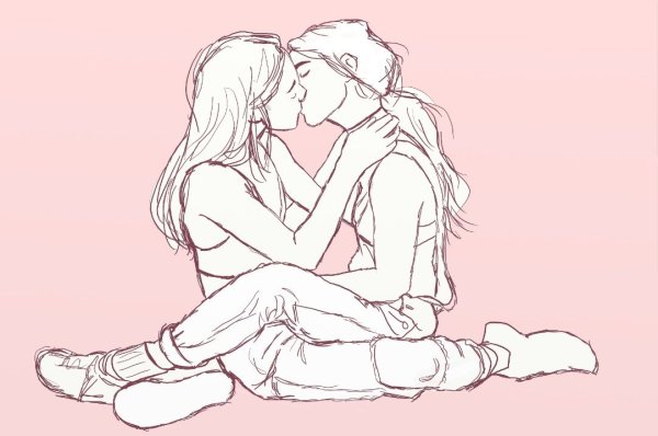 Позы для поцелуя