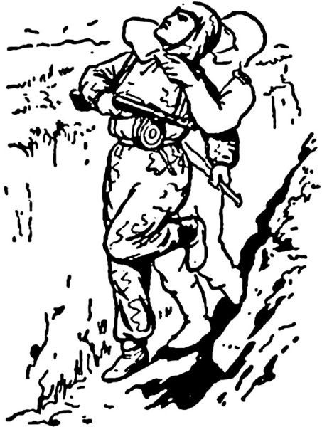 Разведчик раскраска