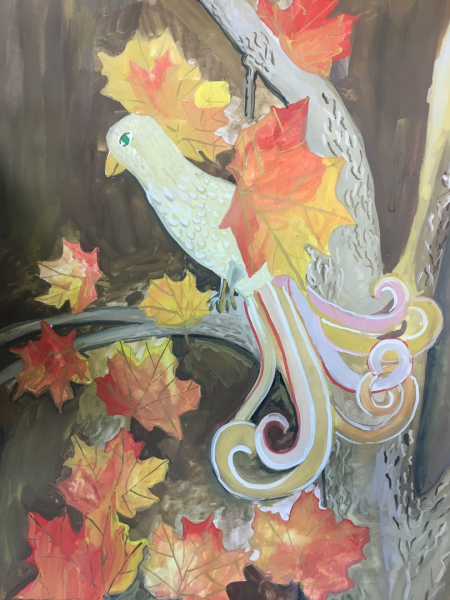 Сказочная птица осень
