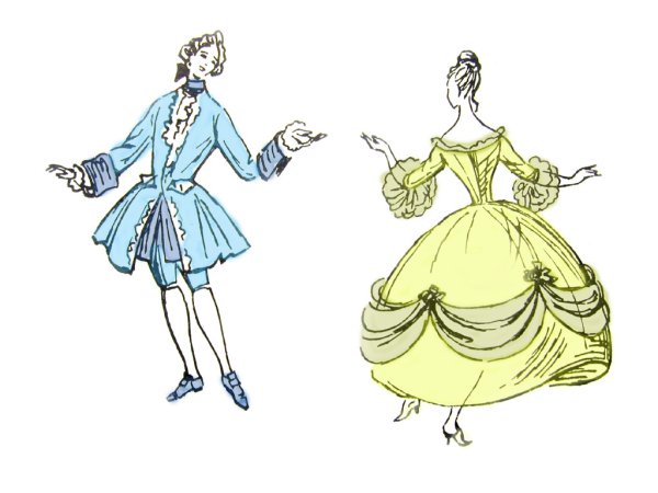 Полонез рисунок