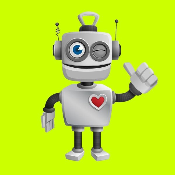 Робот на аву