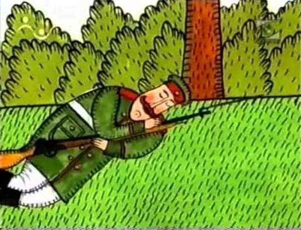 Солдат из сказки каша из топора