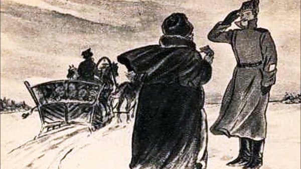 Шинель рисунок