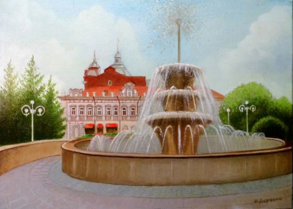 Эскиз фонтана