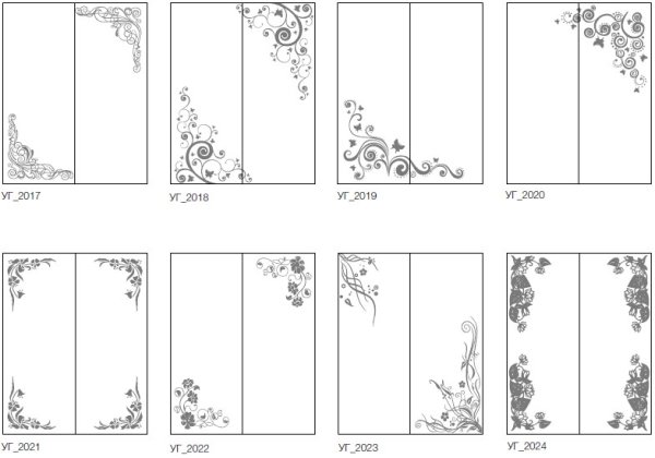 Пескоструйные рисунки для шкафов купе каталог