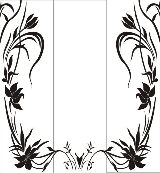 Дерево рисунок для пескоструя