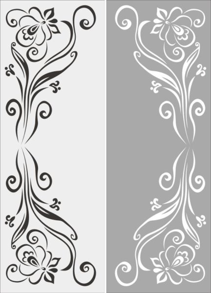 Пескоструйный рисунок на стекле