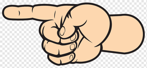 Палец векторный