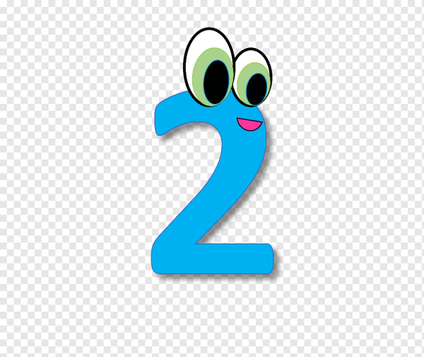 Веселые цифры: раскраска