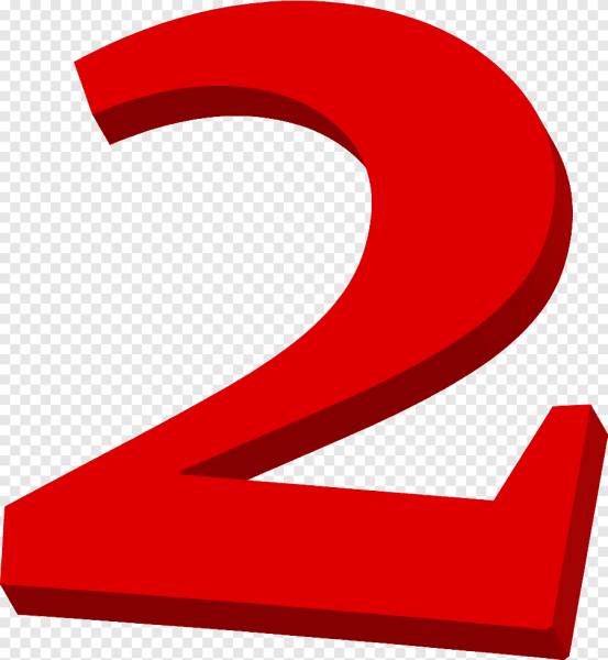 Цифра 2 раскраска для детей