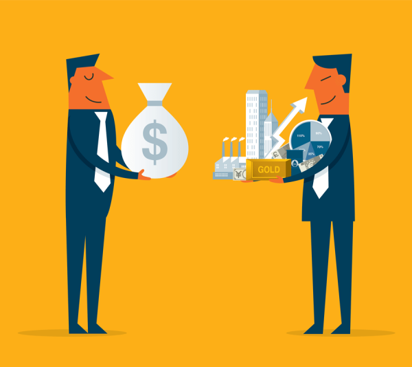 Инвестор иллюстрация