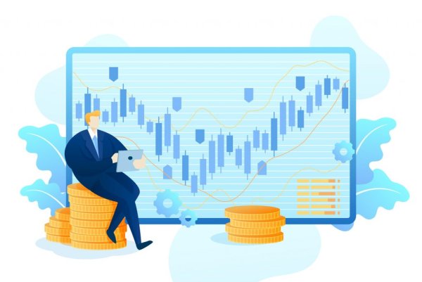 Биржа иллюстрация